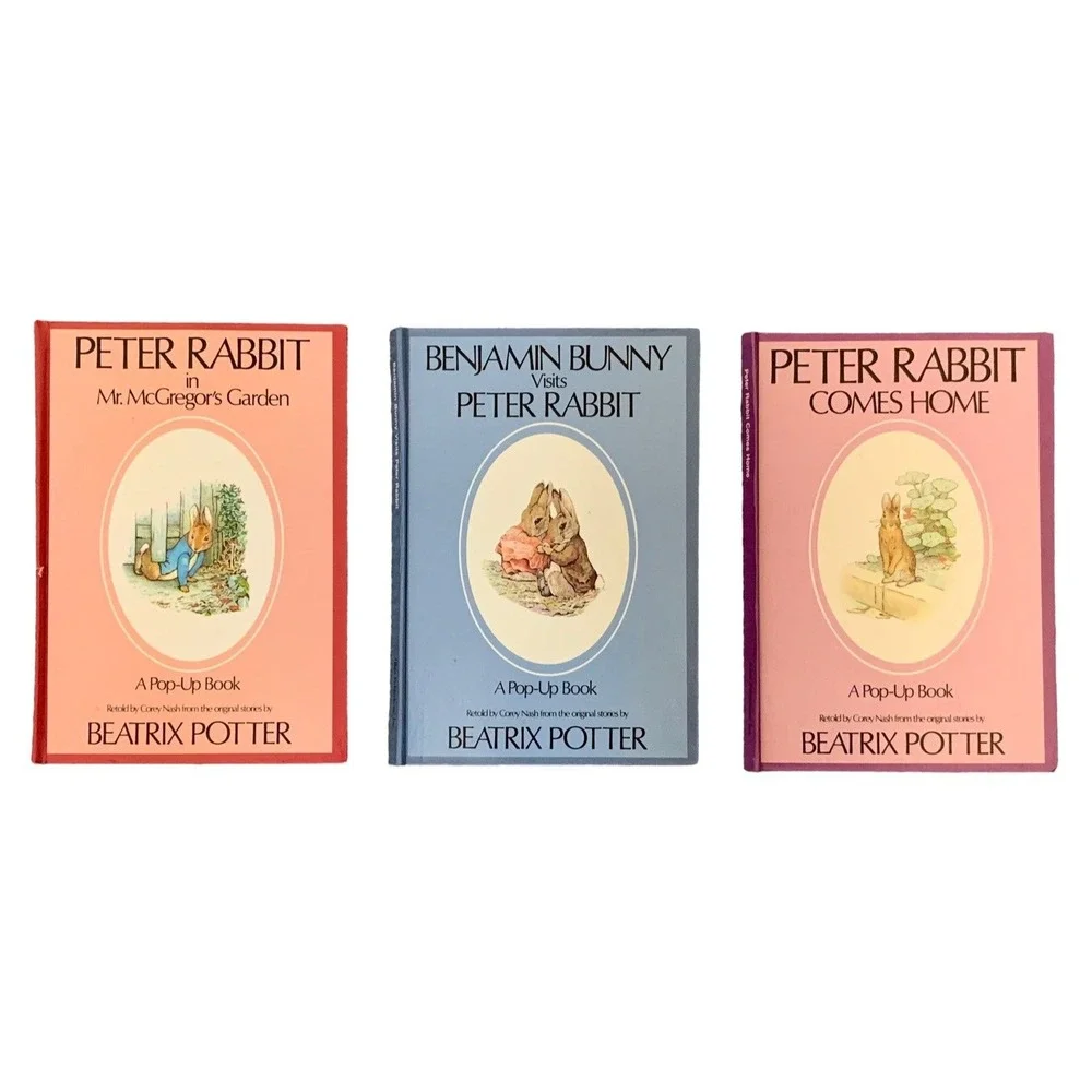 3 Peter‎ Rabbit A Pop-Up Book's Come's Home, Visits Peter Rabbit, Mr. McGregor's